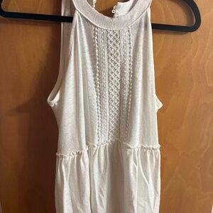 Old Navy white tank top